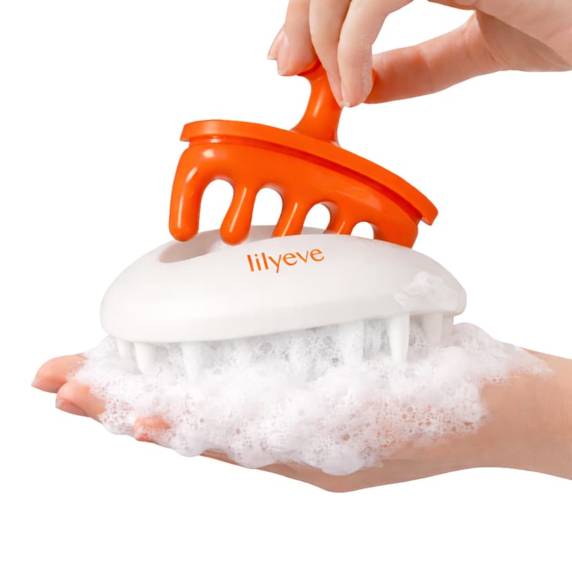 2-Way Gua Sha Shampoo Brush, 110x140mm, 1pack - Image 3
