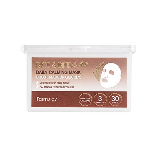 Rice & Bifida Daily Calming Mask, 30ea, 1pack - Image 1