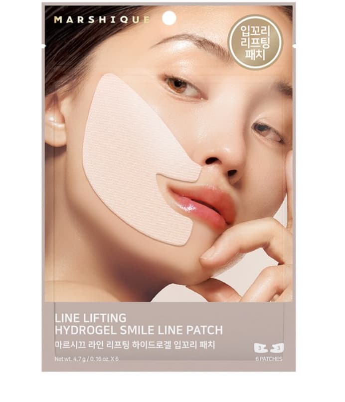 Line Lifting Hydrogel Patch, 6ea (Left 3 + Right 3), 1pack - Image 1