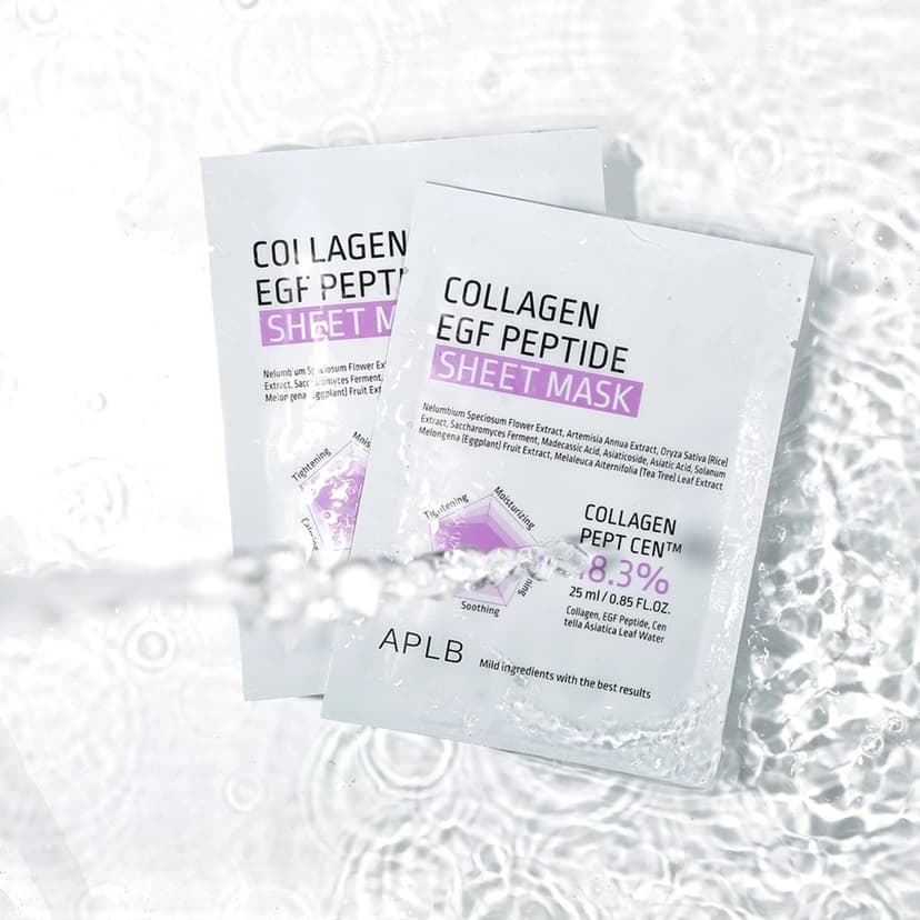 Collagen EGF Peptide Sheet Mask, 10ea - Image 4