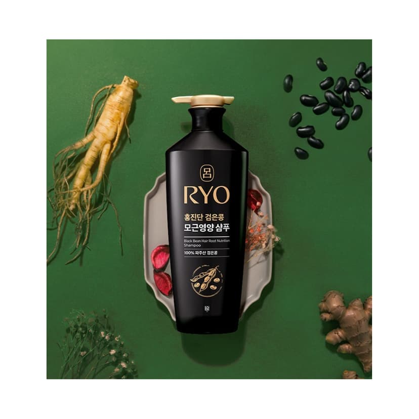 Hongjindan Black Bean Root Nutrition Shampoo, 820ml, 1pack - Image 2