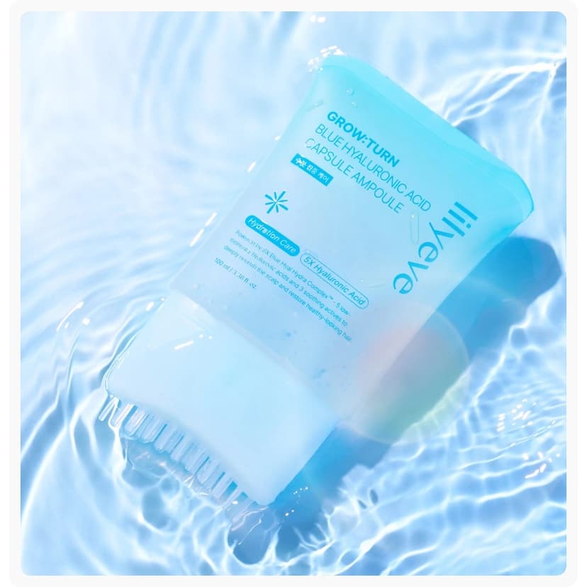 Grow:Turn Blue Hyaluronic Acid Capsule Ampoule, 100ml, 1pack - Image 2