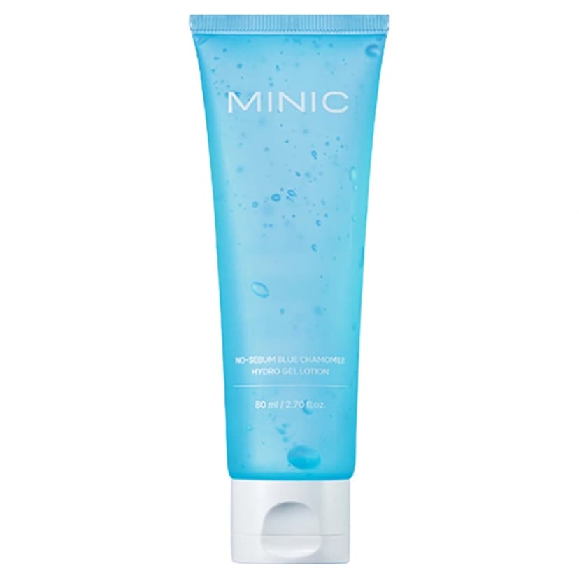 No Sebum Blue Chamomile Moisture Gel Lotion, 80ml, 1pack - Image 1