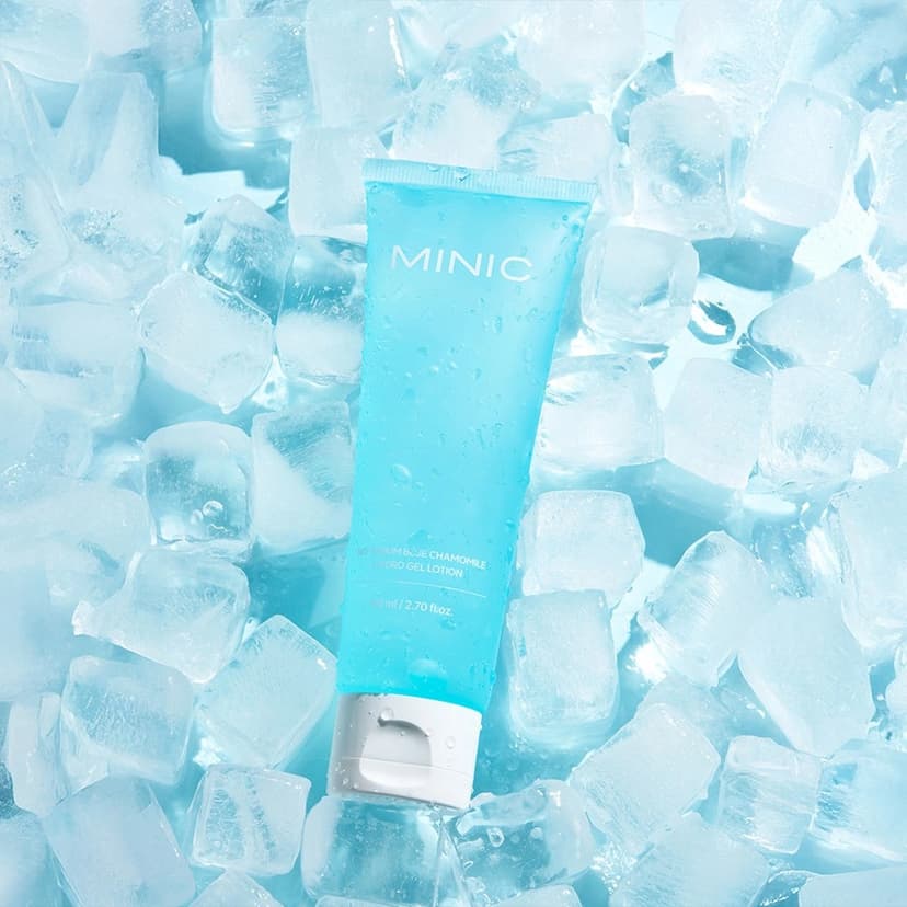 No Sebum Blue Chamomile Moisture Gel Lotion, 80ml, 1pack - Image 3