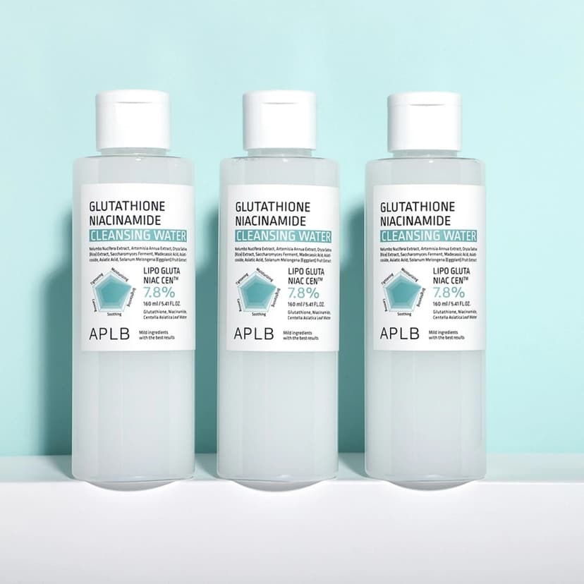 Glutathione Niacinamide Cleansing Water, 160ml, 1pack - Image 2