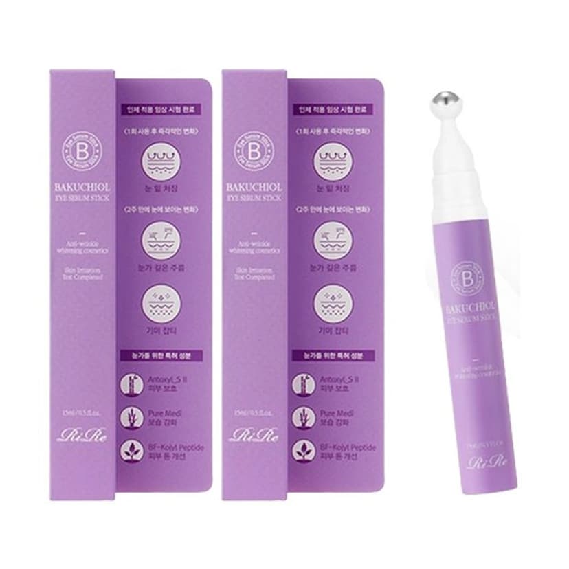Bakuchiol Eye Serum Stick, 15ml, 2packs - Image 1