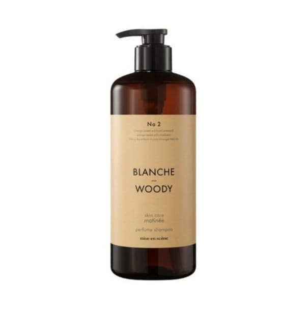 Skincare Perfume Shampoo [Blanche & Woody], 900ml, 1pack - Image 1