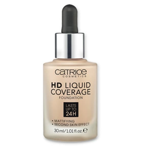HD Liquid Coverage Foundation, 30ml, 030 Sand Beige, 1pack - Image 1