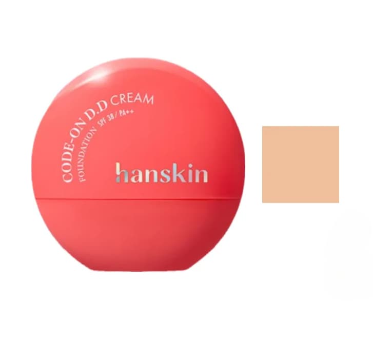 CODE-ON DD Cream Foundation [SPF38/PA++], 35ml, 23N Natural Beige, 1pack - Image 1
