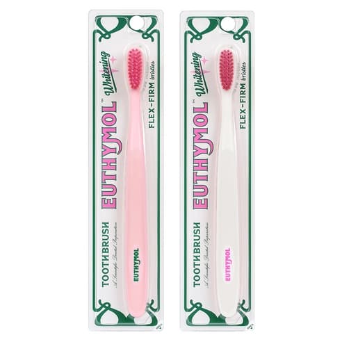 Whitening Flex-firm Toothbrush, 2ea, Pink+White, 1pack - Image 1