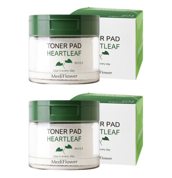 Heartleaf Toner Pad, 60eax2, 1pack - Image 1