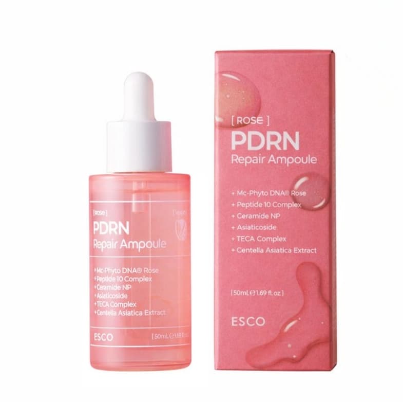 Rose PDRN 21% Repair Ampoule, 50ml, 1pack - Image 1
