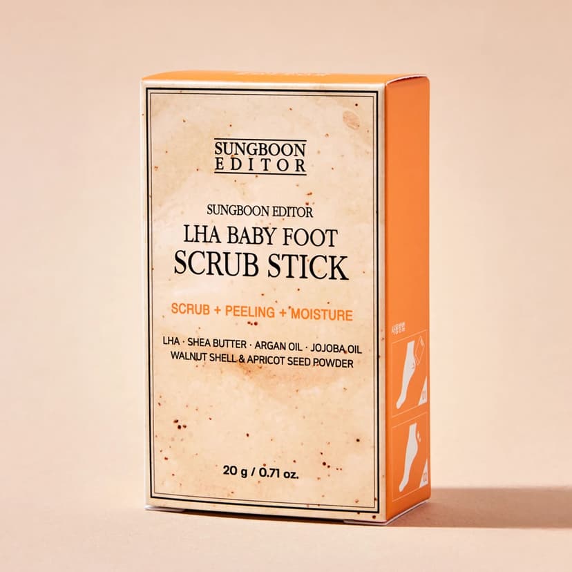 LHA Baby Foot Scrub Stick, 20g, 1pack - Image 2