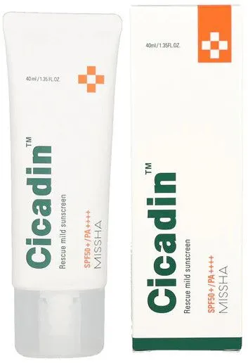 Cicadin Rescue Mild Suncream SPF50+ PA++++, 40ml - Image 3
