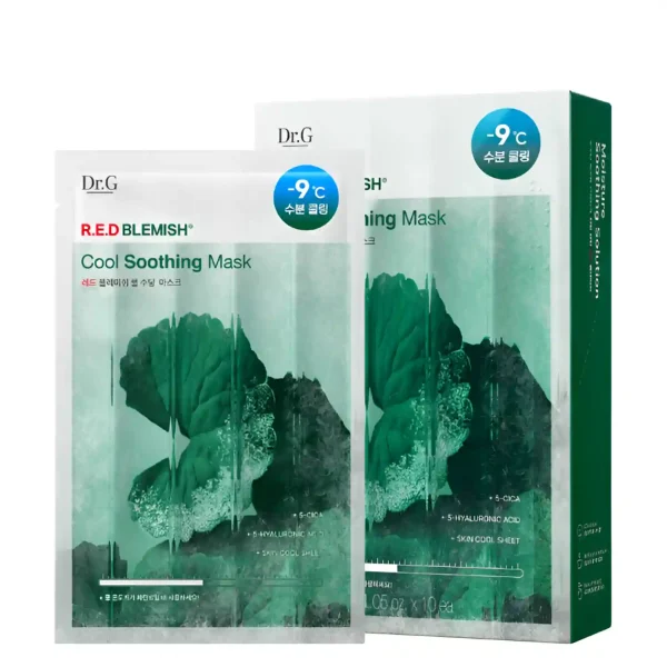 R.E.D Blemish Cool Soothing Mask - 10ea, 1pack
