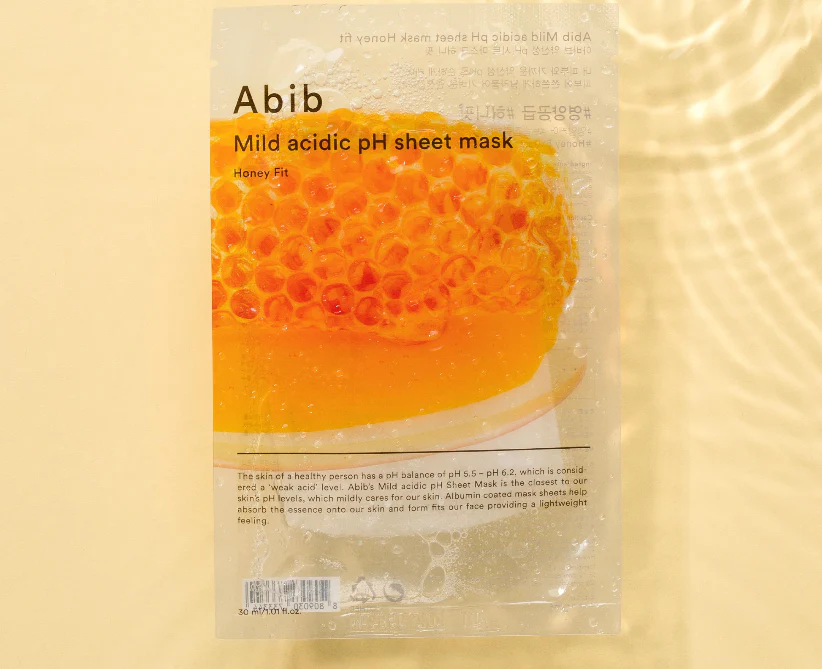 Mild Acidic pH Sheet Mask Honey Fit, 10ea - Image 3