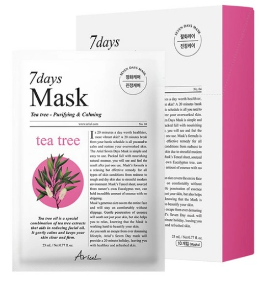 Seven Days Tea Tree Mask Pack