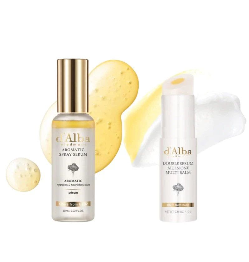 Aromatic Spray Serum 60ml + Double Serum All-in-One Multi Balm 10g