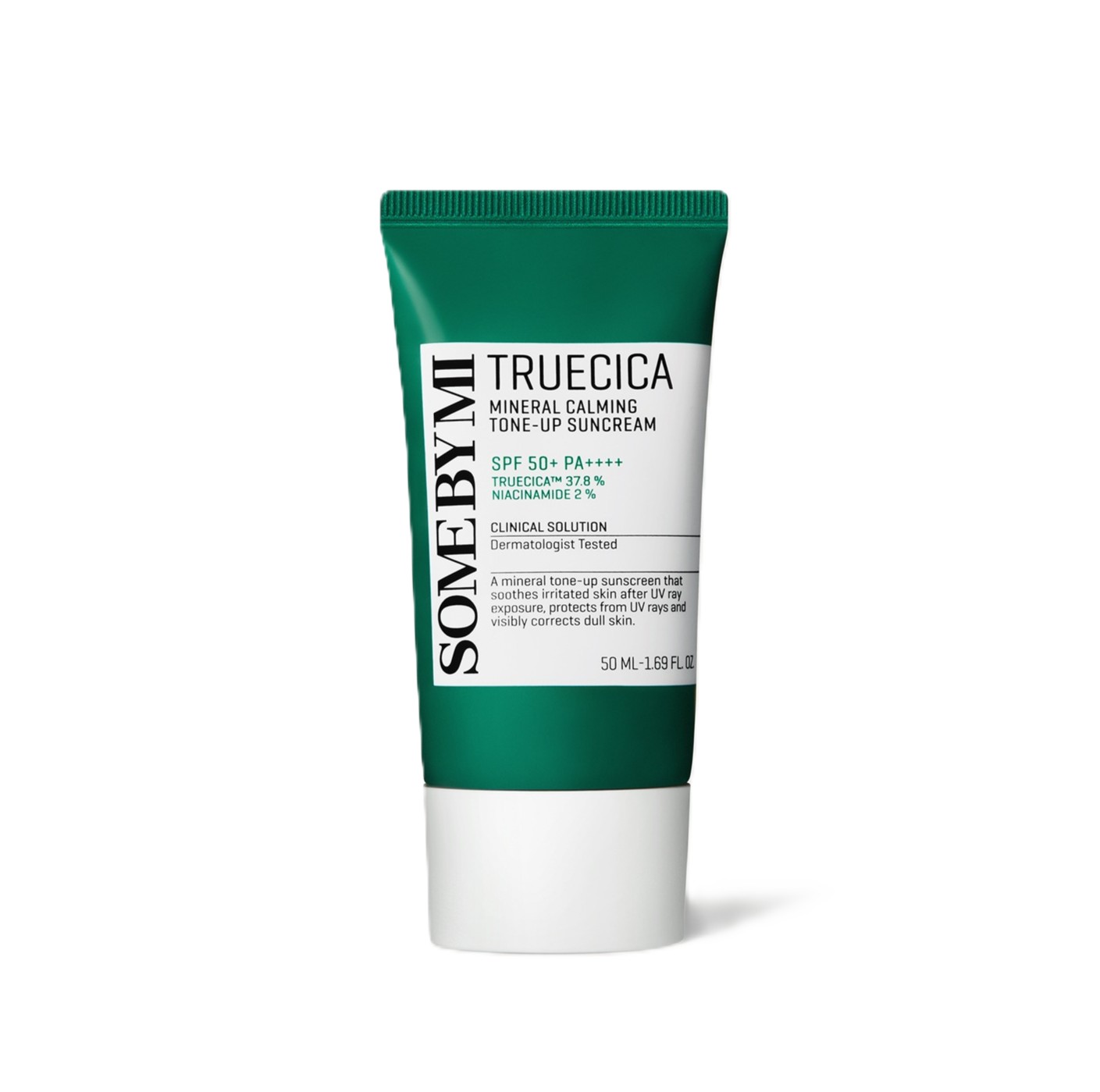 Truecica Mineral Calming Tone-up Sunscreen [SPF50+ PA++++] - Image 1
