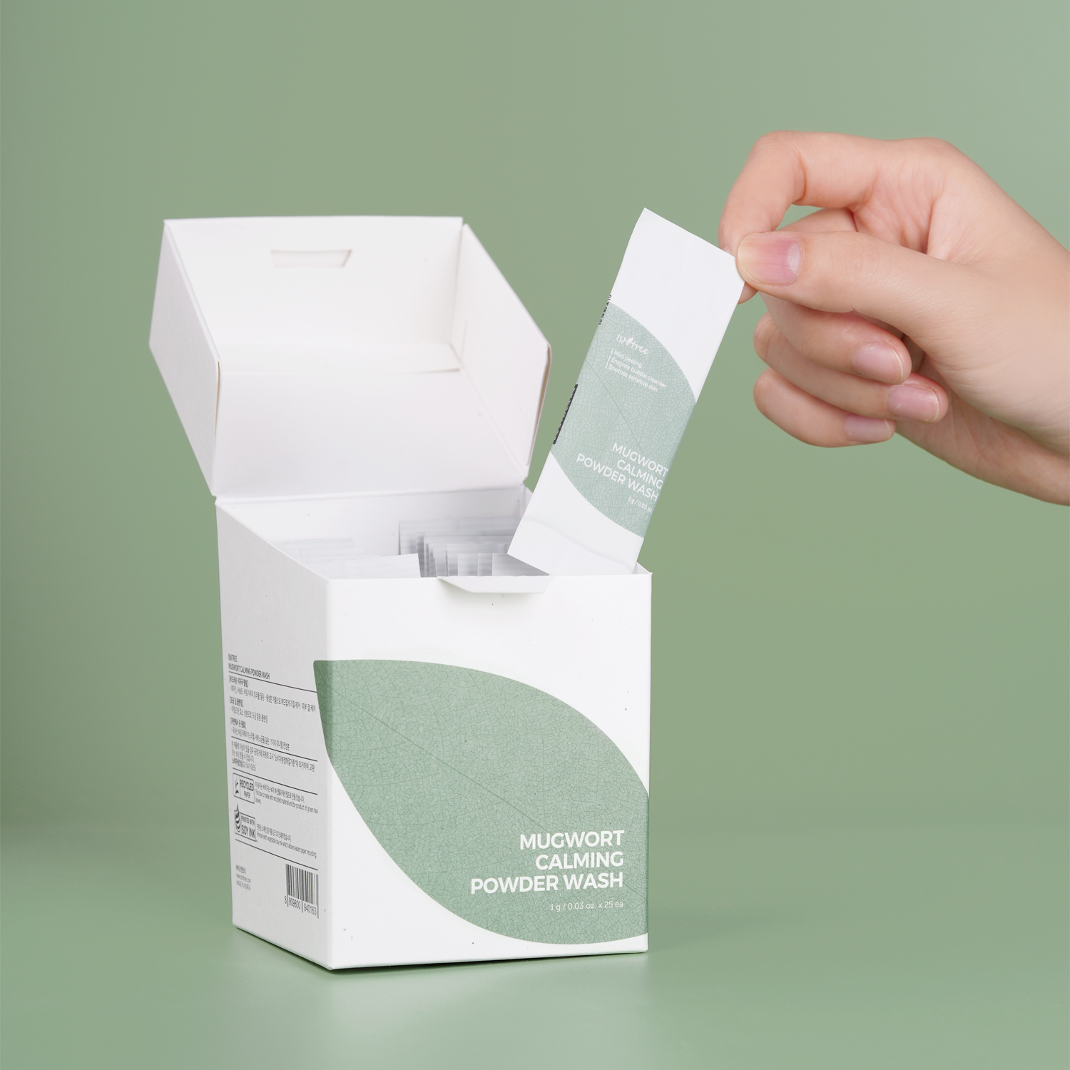 Mugwort Calming Powder Wash - Image 5