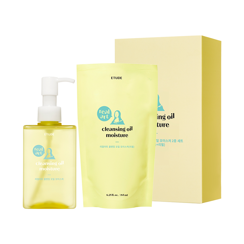Real Art Cleansing Oil Moisture + Refill - Image 1