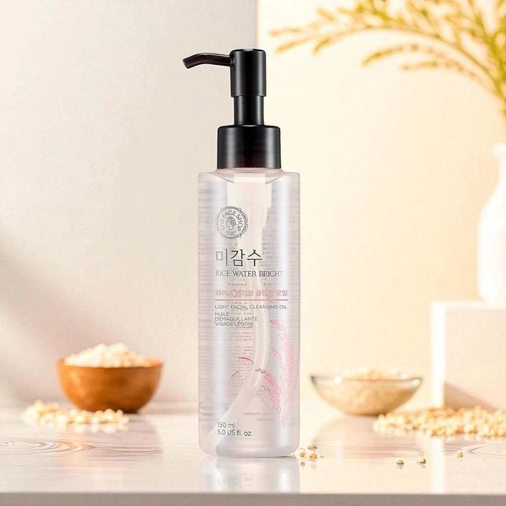 Rice Water Bright Light Facial Cleansing Oil, 150ml - Image 5