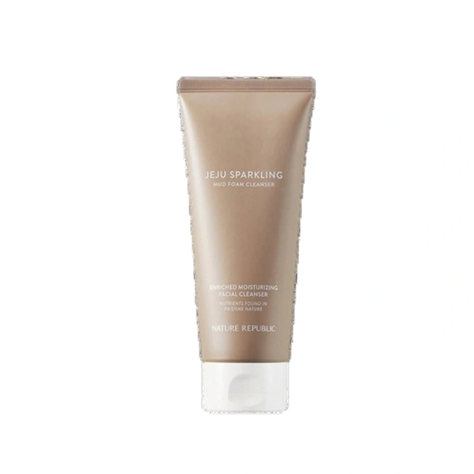 Jeju Sparkling Mud Foam Cleanser