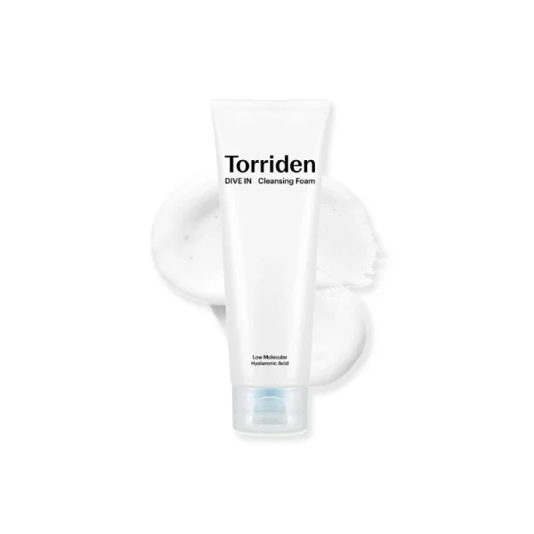 DIVE IN Low Molecular Hyaluronic Acid Cleansing Foam - 150ml, 2packs