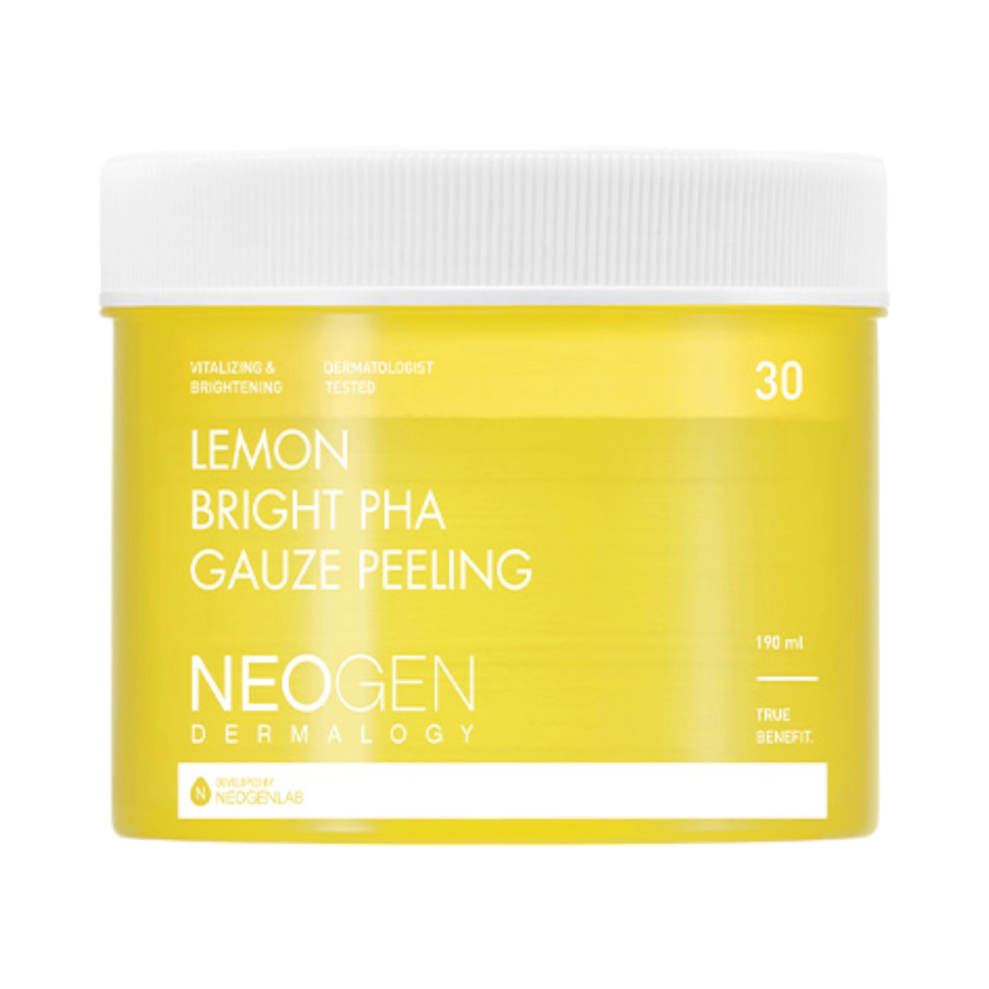 Lemon Bright PHA Gauze Peeling, 30ea