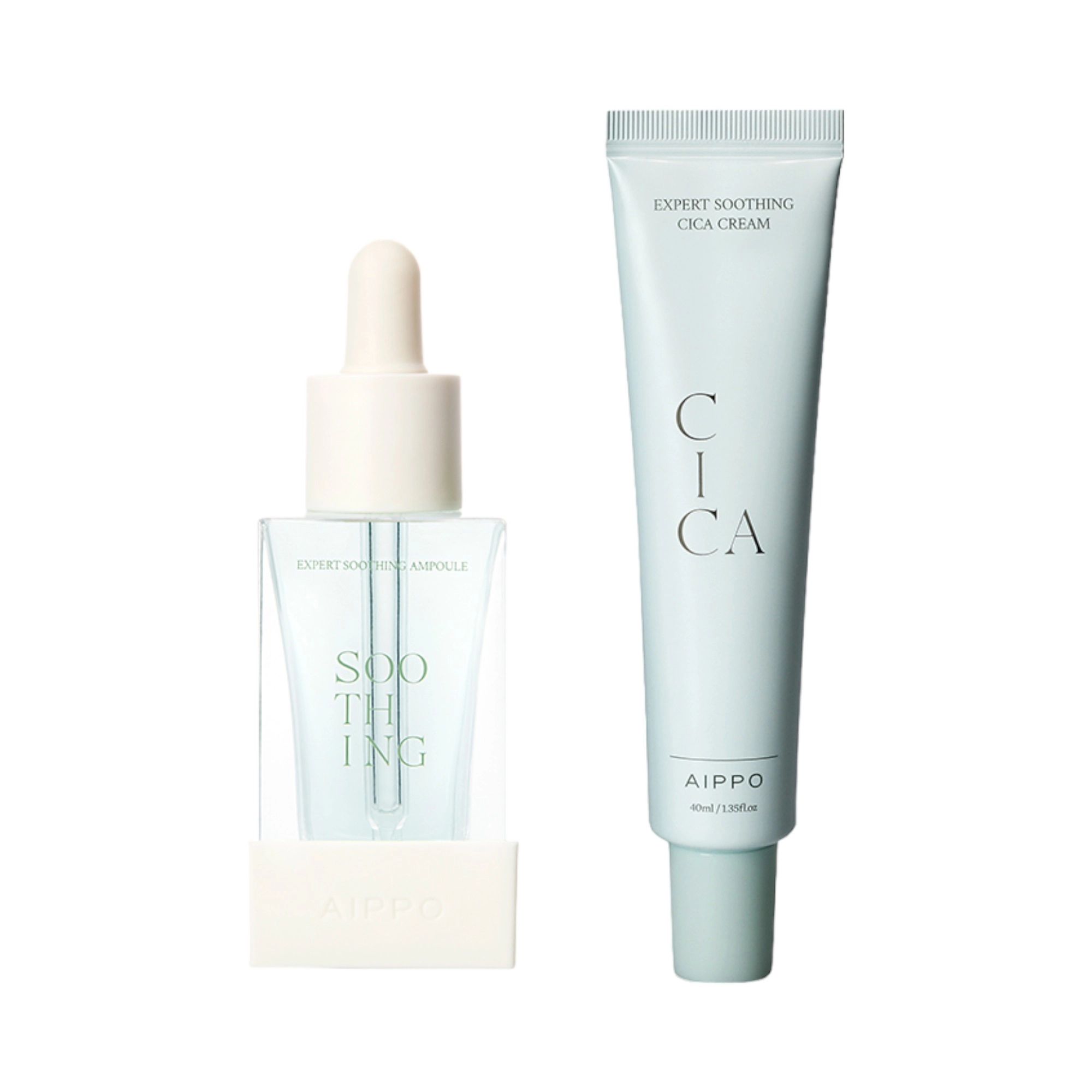 Expert Soothing Ampoule + Cica Cream Set
