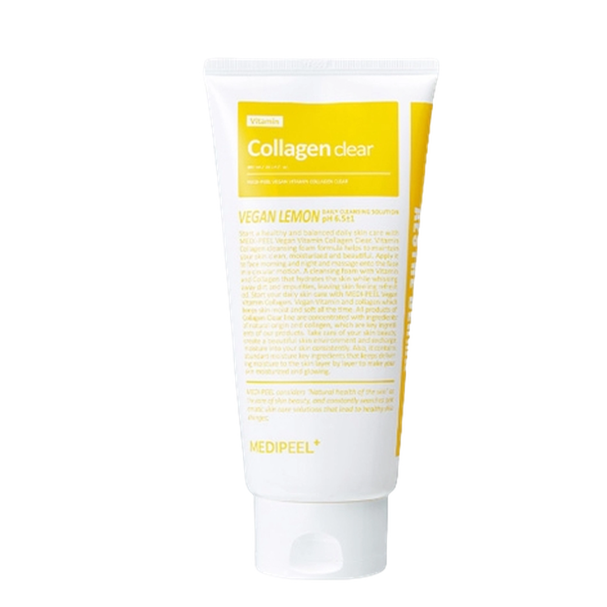 Vegan Vitamin Collagen Clear Cleansing Foam