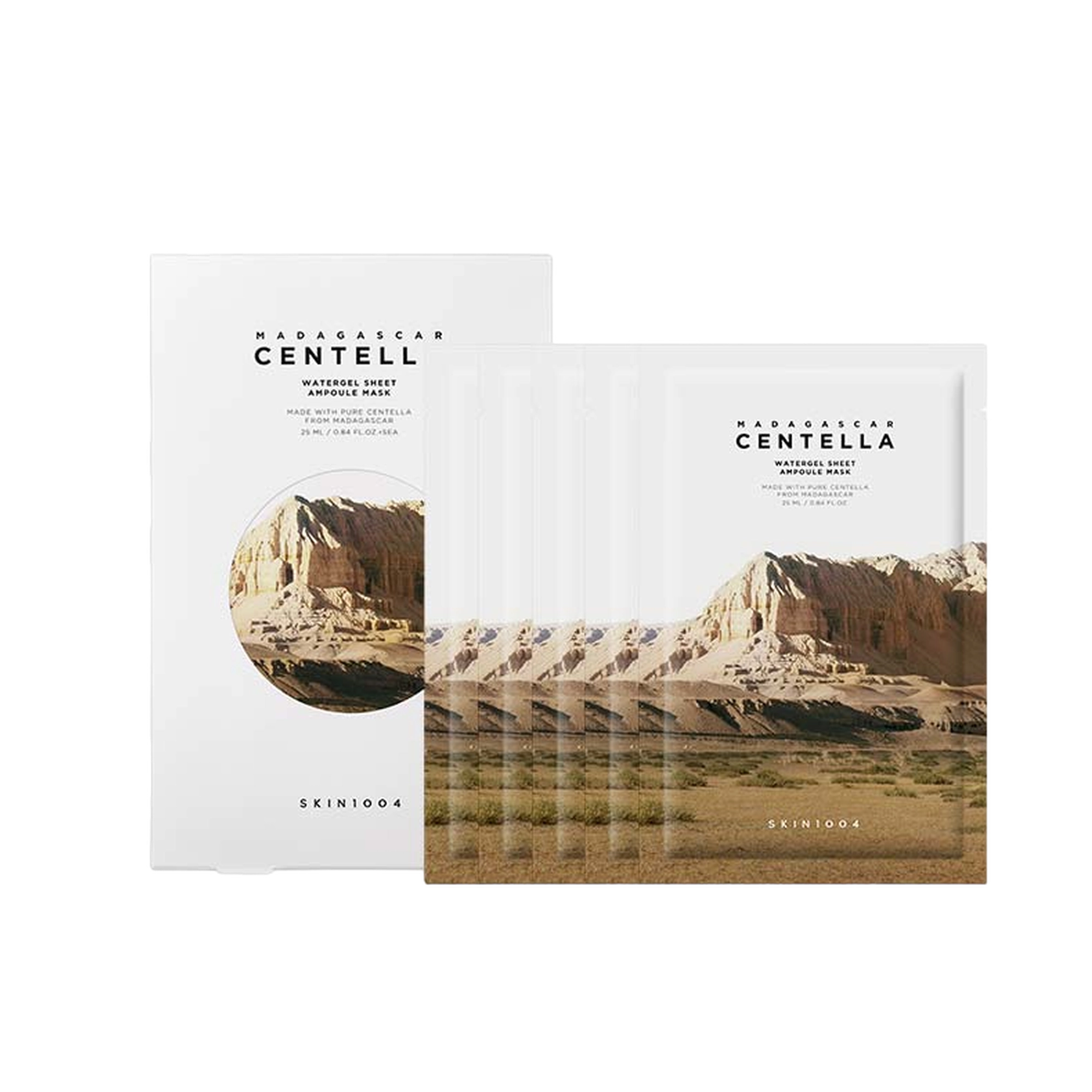 Madagascar Centella Water Gel Sheet Ampoule Mask Pack
