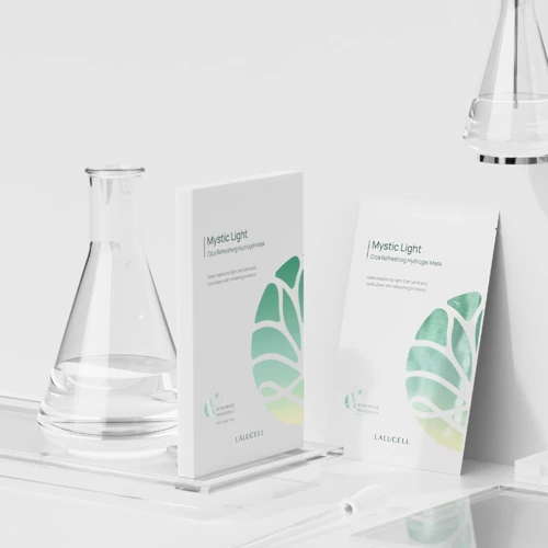 Mystic Light Cica Refreshing Hydrogel Mask/Skin Temperature Immediate Decrease/Elasticity/Skin Density Increase/Skin Soothing - Image 5