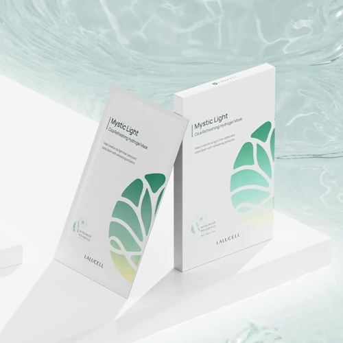 Mystic Light Cica Refreshing Hydrogel Mask/Skin Temperature Immediate Decrease/Elasticity/Skin Density Increase/Skin Soothing - Image 6