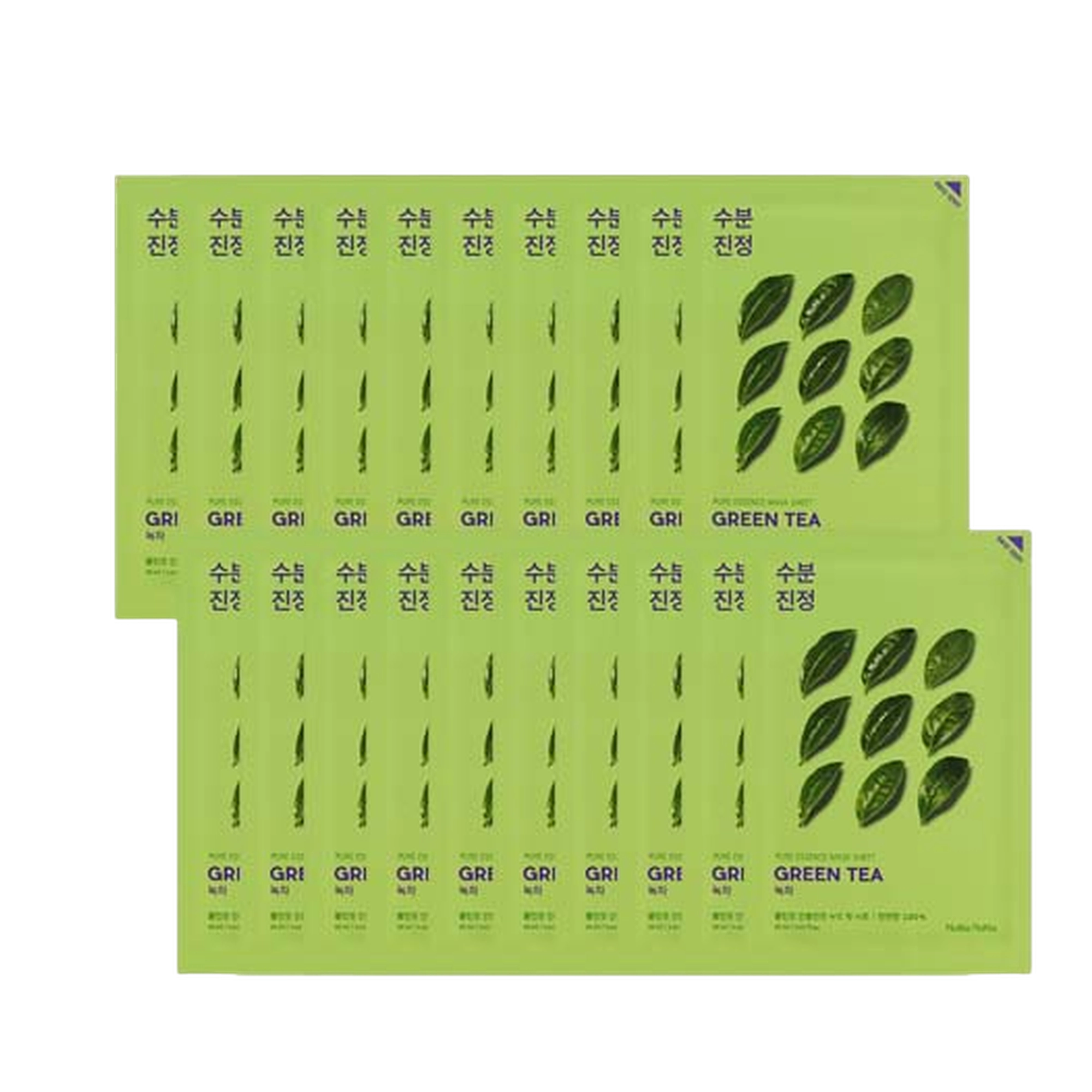 Pure Essence Mask Sheet Green Tea, 10ea - Image 1