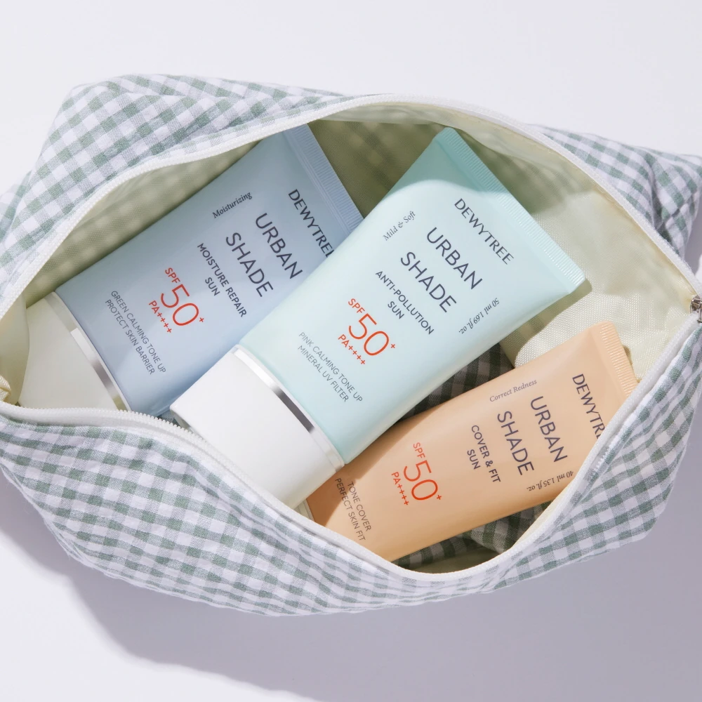 Urban Shade Anti-Pollution Sunscreen SPF50+ PA++++ + High Amino Milk Set - Image 6