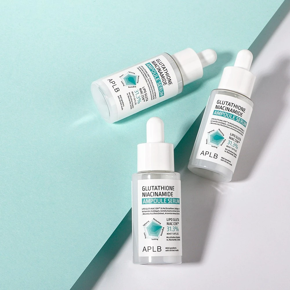 aplb glutathione niacinamide serum APLB Glutathione Niacinamide Ampoule Serum – 40ml