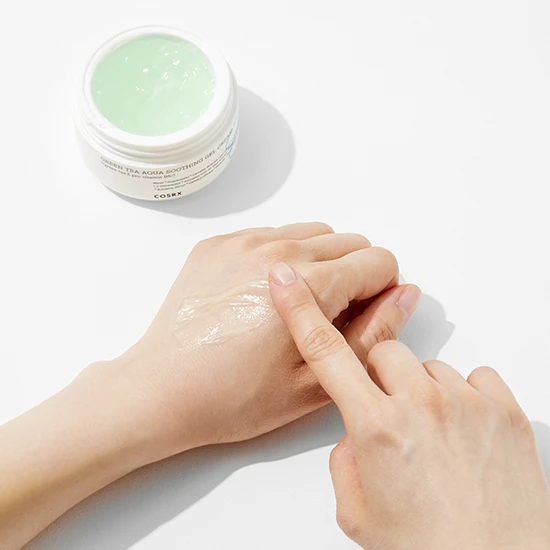Green Tea Aqua Soothing Gel Cream - Image 4