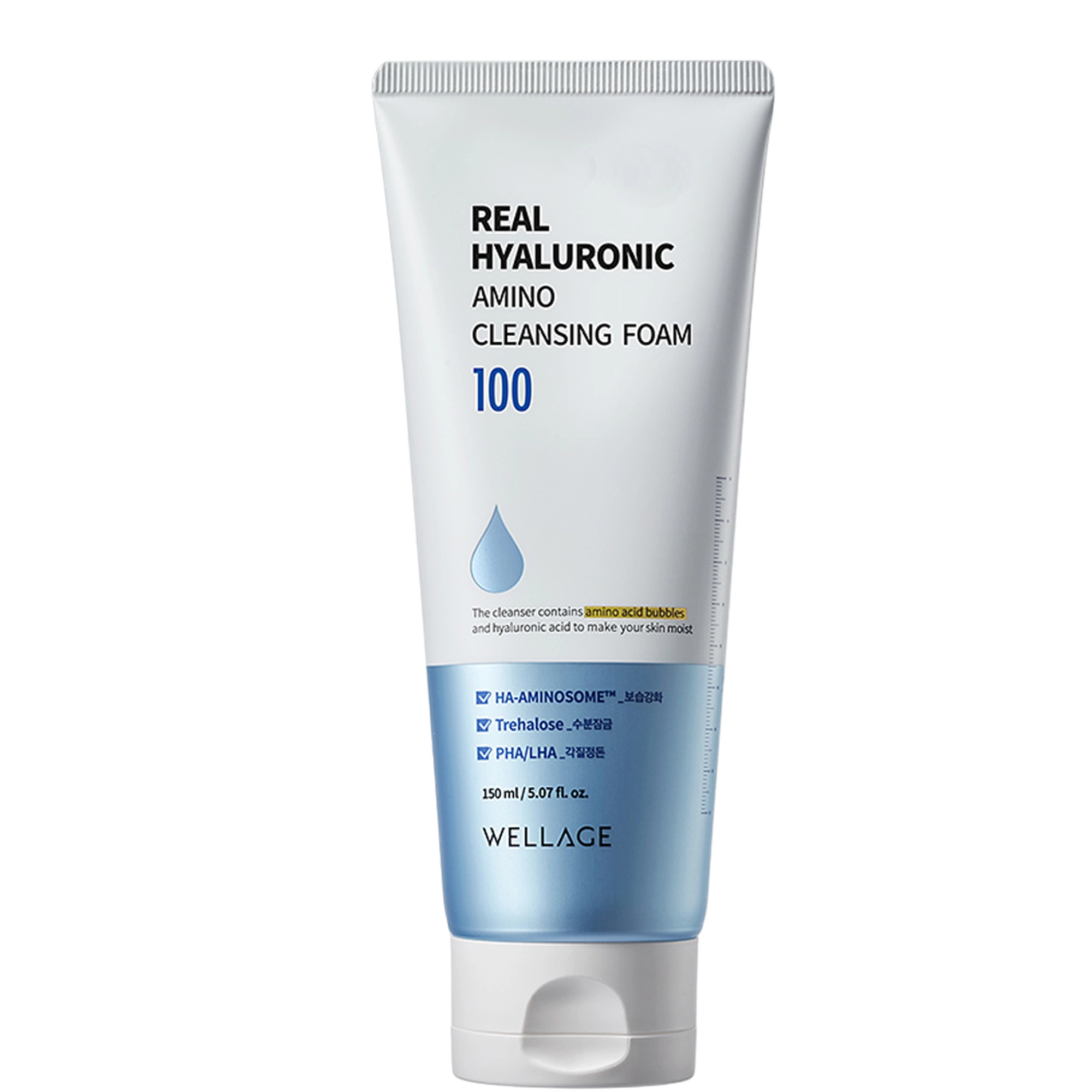Real Hyaluronic Amino Cleansing Foam