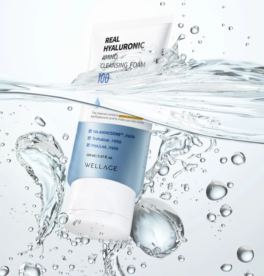 Real Hyaluronic Amino Cleansing Foam - Image 2