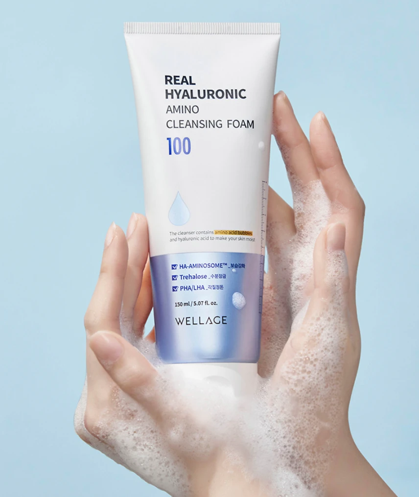 Real Hyaluronic Amino Cleansing Foam - Image 3