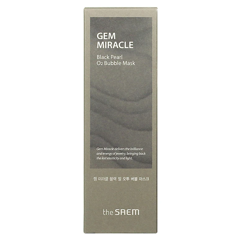 Gem Miracle Black Pearl O2 Bubble Mask - Image 2