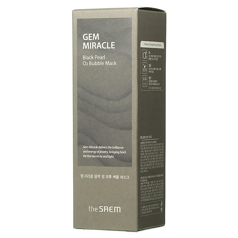 Gem Miracle Black Pearl O2 Bubble Mask - Image 3