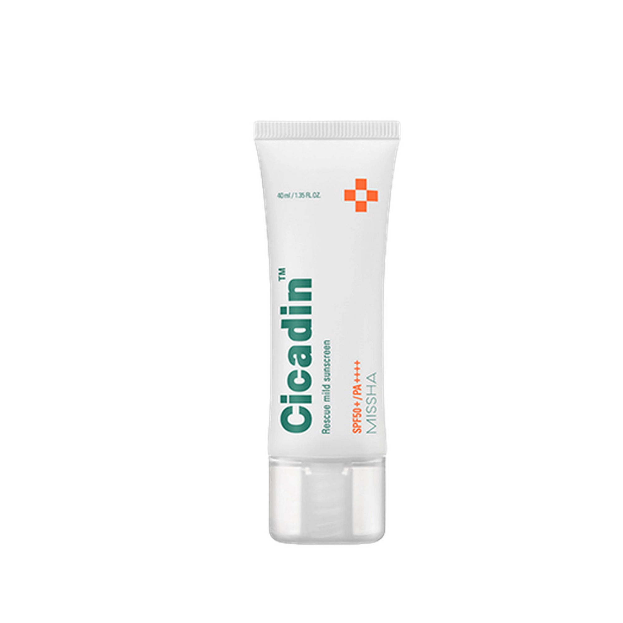 Cicadin Rescue Mild Suncream SPF50+ PA++++, 40ml