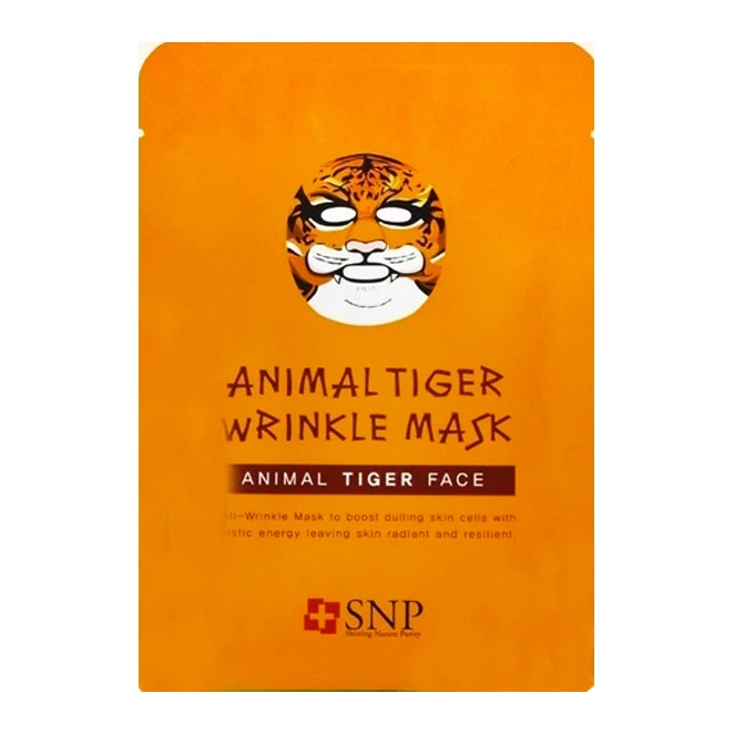Animal Tiger Wrinkle Mask - Image 2