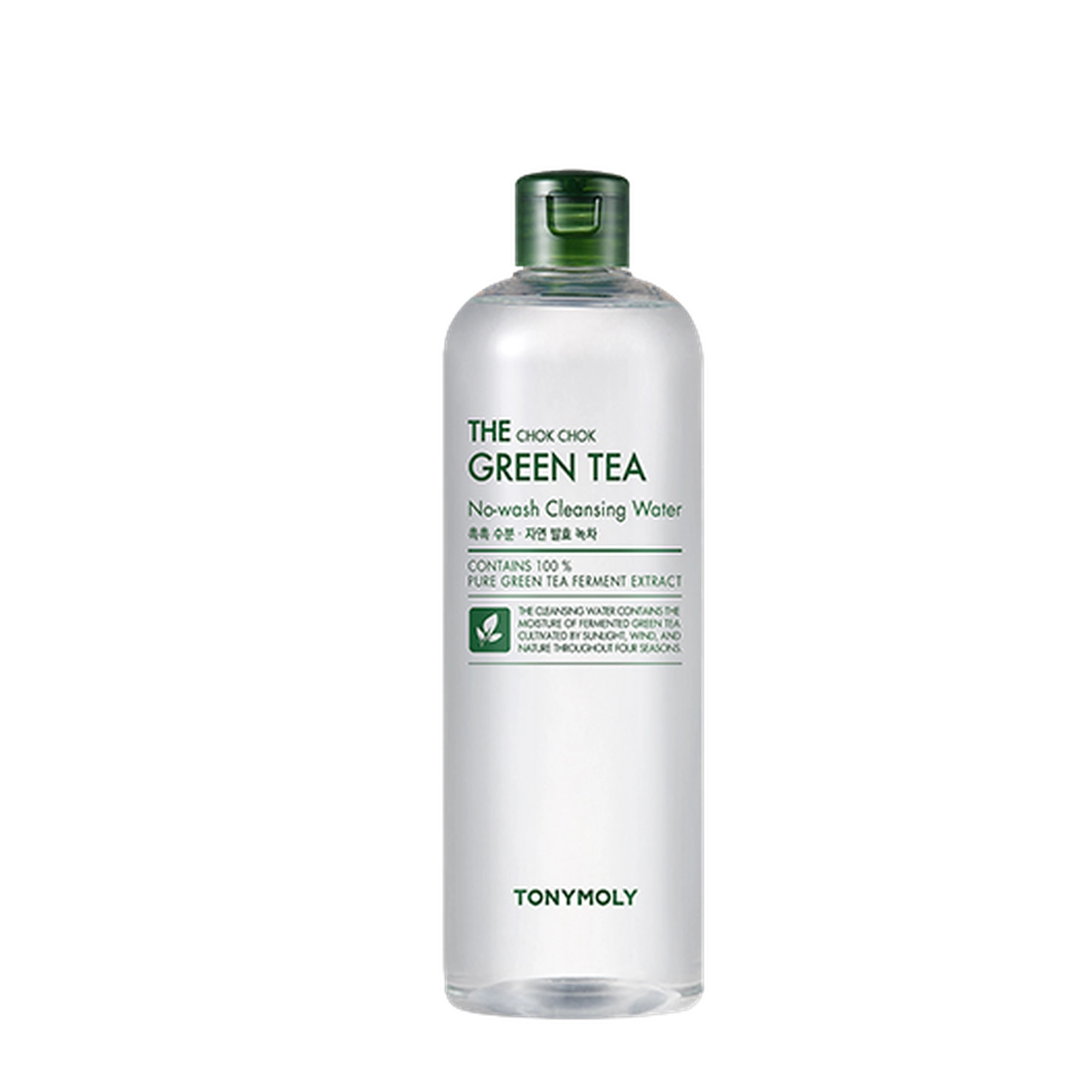 The Chok Chok Green Tea No-wash Cleansing Water, 500ml