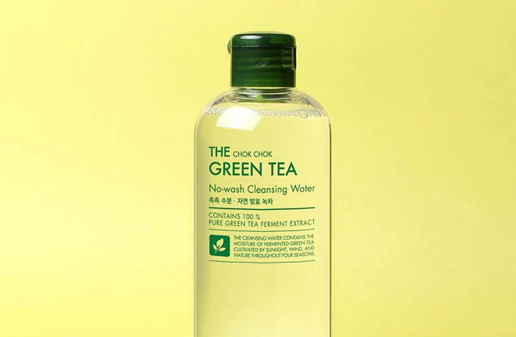 The Chok Chok Green Tea No-wash Cleansing Water, 500ml - Image 2