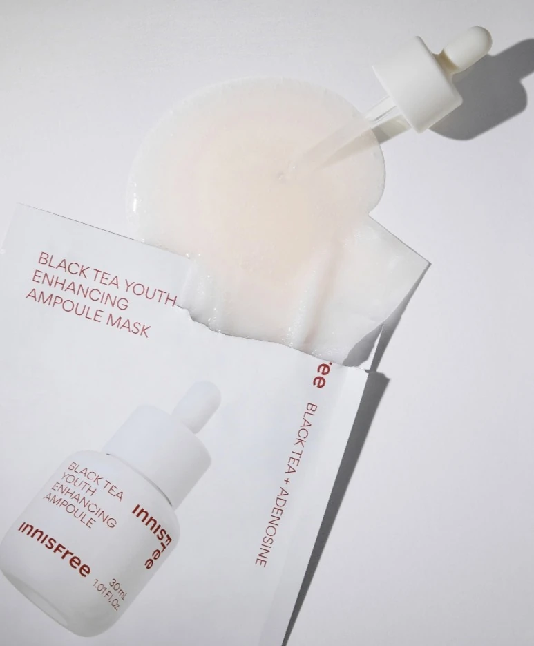 Black Tea Youth Enhancing Ampoule Mask 28ml - Image 3