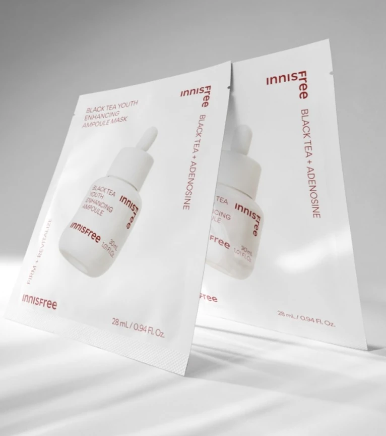 Black Tea Youth Enhancing Ampoule Mask 28ml - Image 6