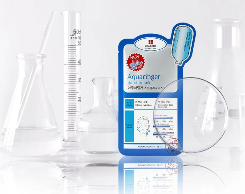 Leaders Insolution Aqua Ringer Skin Clinic Mask Sheet, 20ea - Image 2